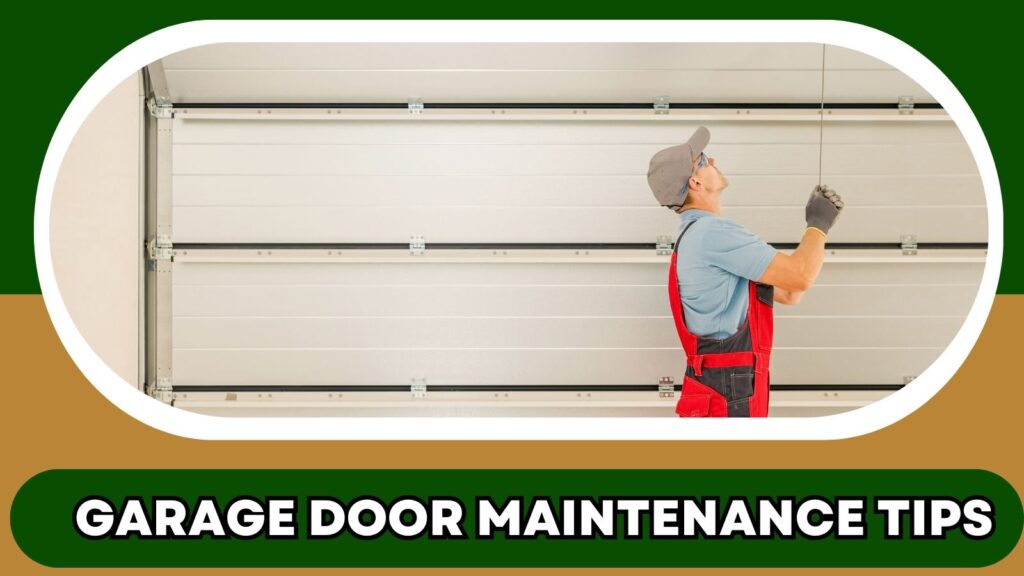 Garage door spring inspection, Weatherproofing garage doors, Garage door opener maintenance, Troubleshooting garage door issues, Extending garage door lifespan 