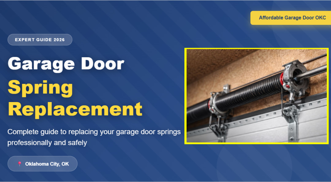 What Is the Average Cost of Garage Door Spring Replacement? (2026 Guide)