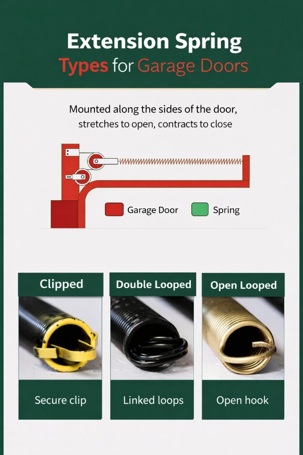 Extension Spring Types for Garage Doors