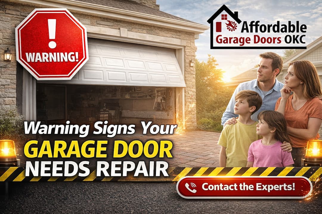 When to Call Garage Door Experts in OKC