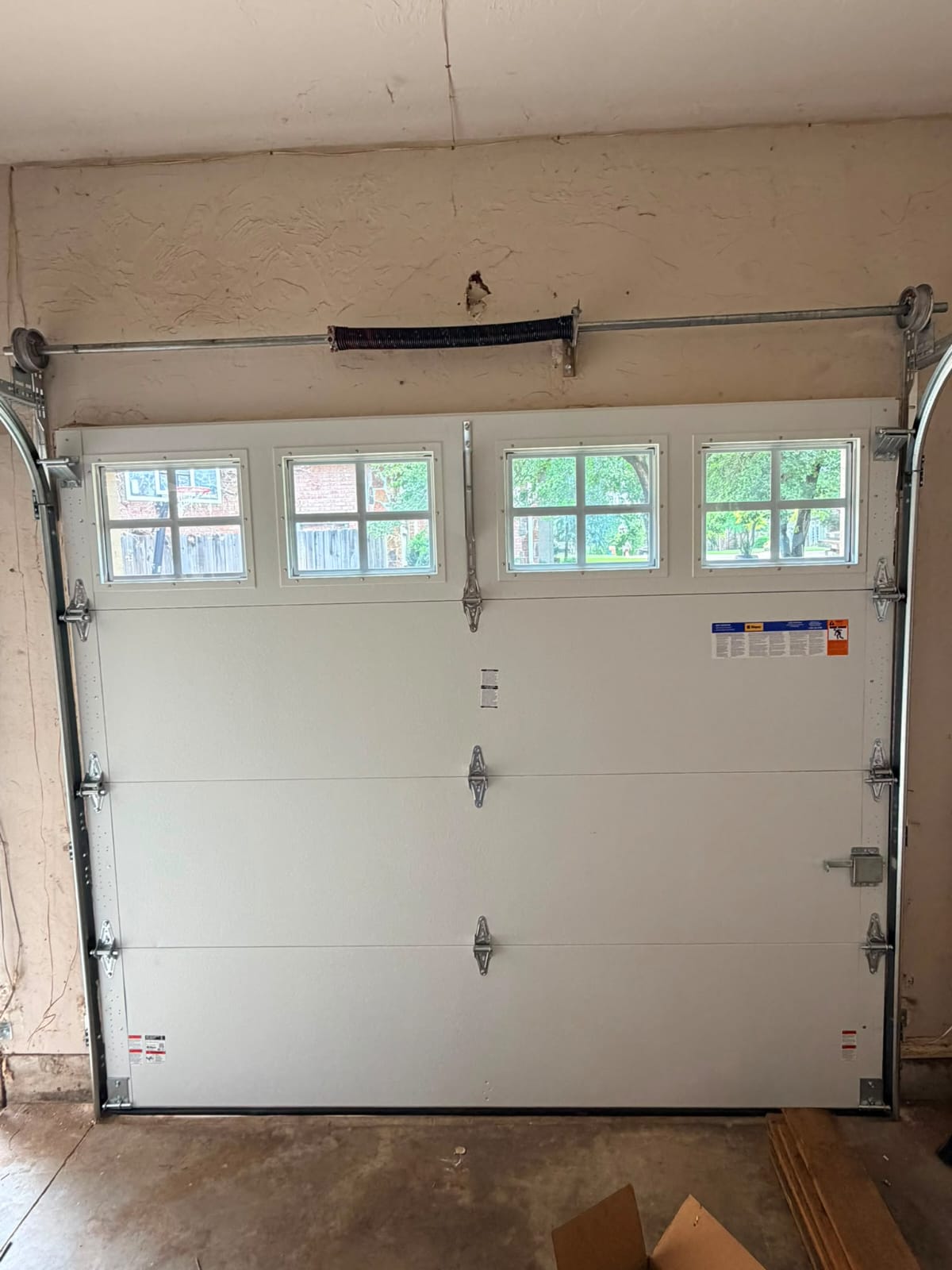 How OKC Storms Affect Garage Door Springs?