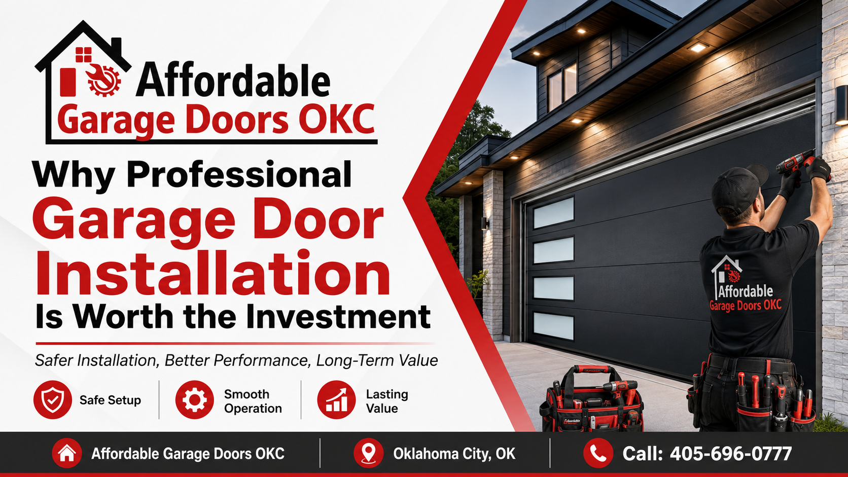 Professional Garage Door Installation OKC Benefits